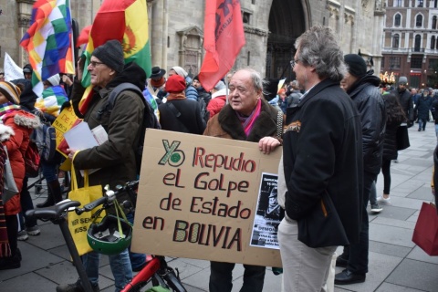 Nein zum Staatsstreich in Bolivien