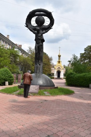 Monument for the victims of Chernobyl