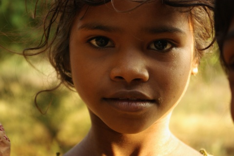 Adivasi child from the Koja tribal group.