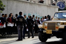 Schulstreik in Alexandria