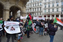 Kundgebung Wien in Solidarität mit dem sudanesischen Volksaufstand