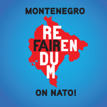 Montenegrinische Anti-Nato-Kampagne in Wien