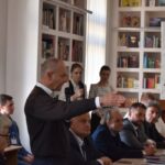 W Murgg, steirischer LA-Abgeordneter KPÖ, stellt die österreichische Delegation vor