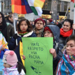 Respekt für Pachamama [indigene Urmutter Erde]