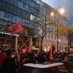 Schlusskundgebung vor dem Haus der EU