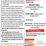 Flyer Die neue US-Administration und der Mittlere Osten