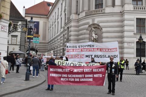 24.9 2022, Bündnis gegen Krieg und Sanktionen und für Neutralität