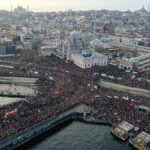 Massendemo in Istanbul für Gaza
