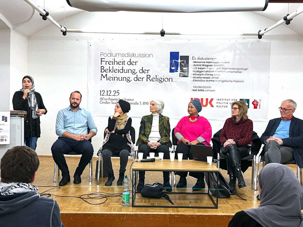 Sali Attia moderierte die Veranstaltung