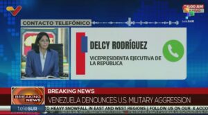 Delcy Rodriguez, Vizepräsidentin Venezuelas